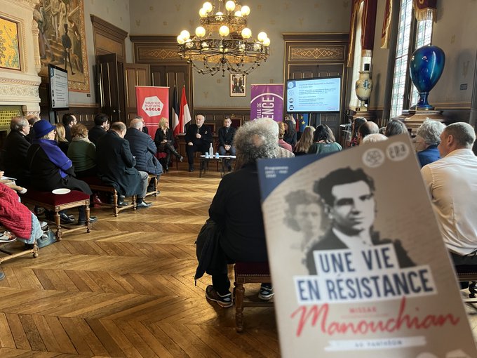 Lancement d&rsquo;une année culturelle Manouchian à Valence