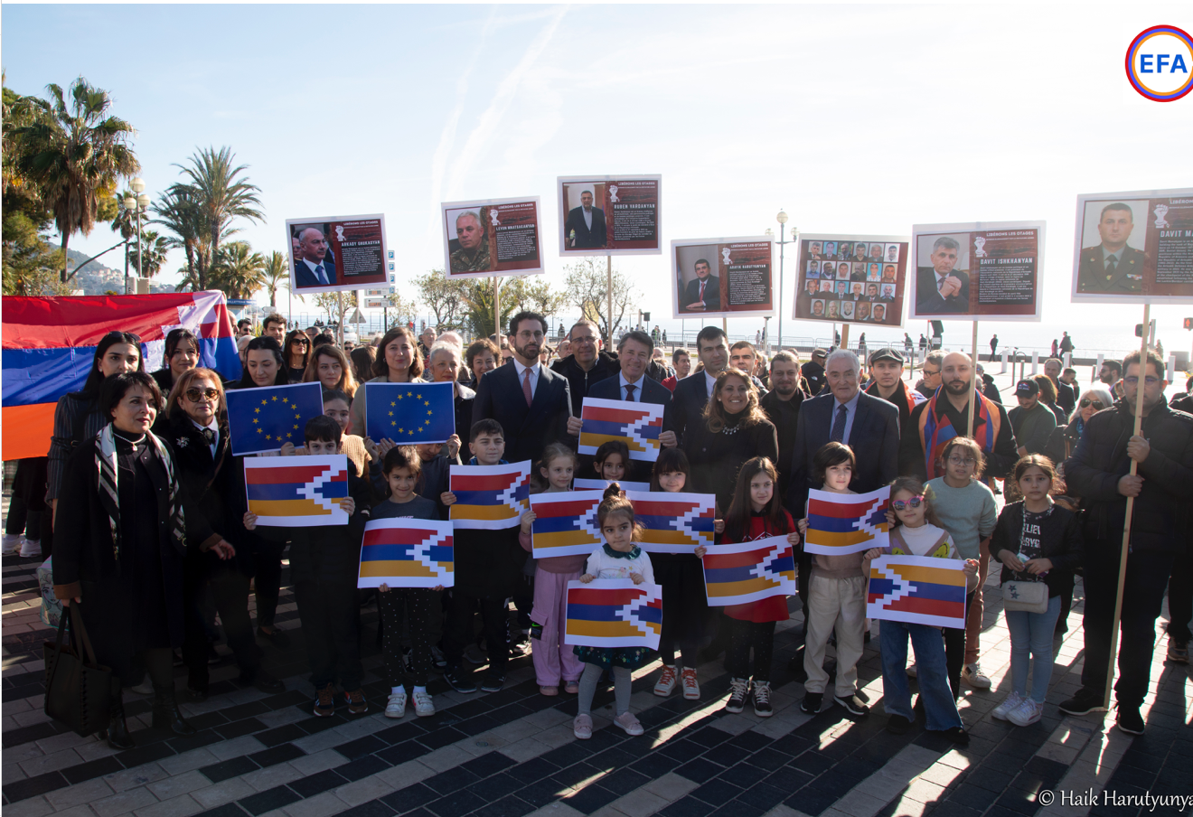 Forte mobilisation sur la Promenade des Anglais à Nice
