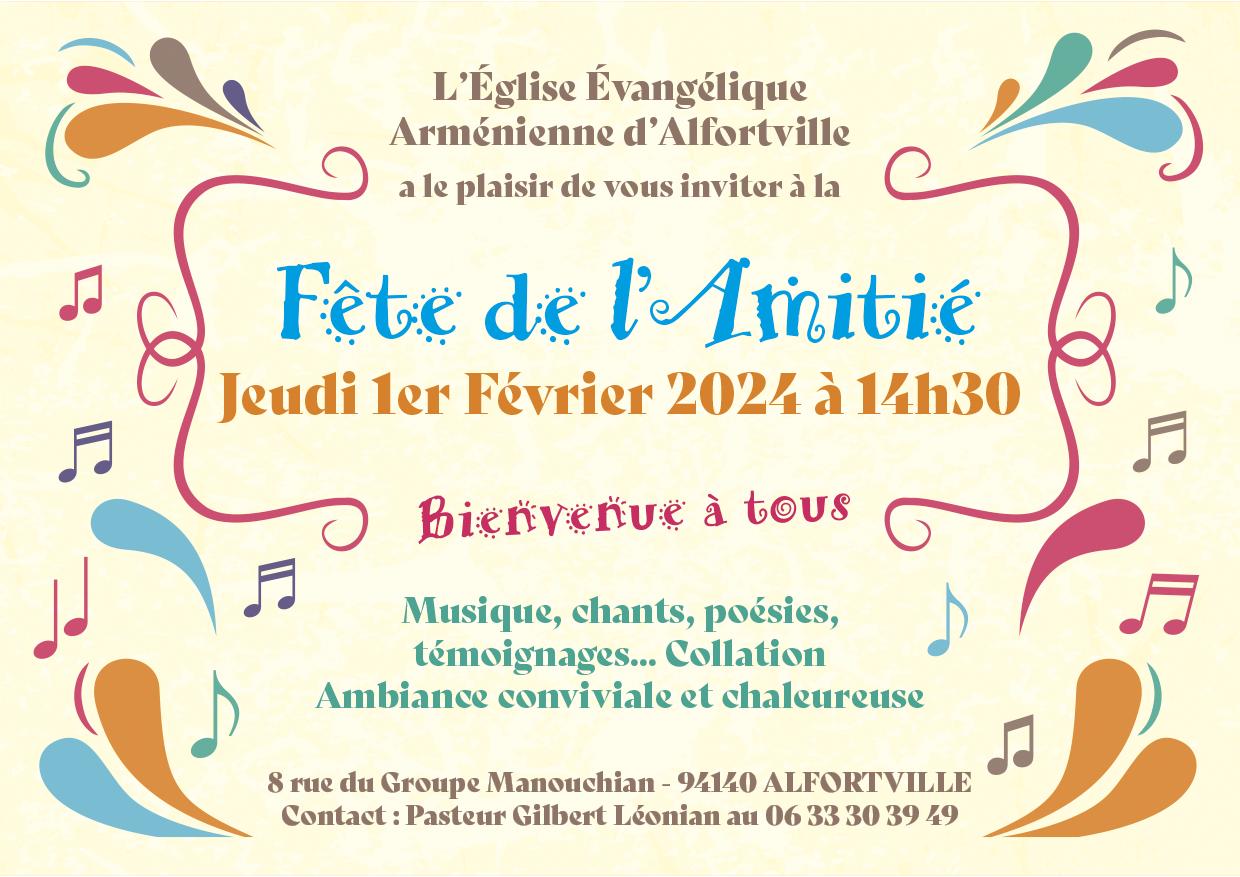 Fête de l&rsquo;amitié