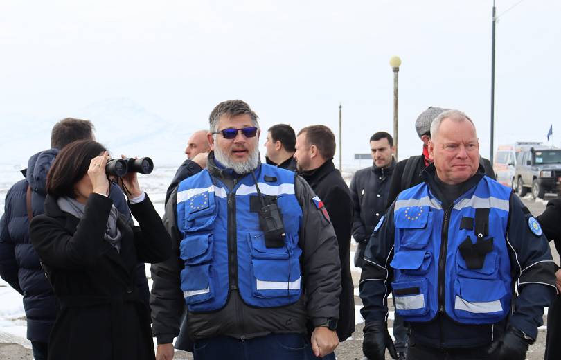 Le président de la Chambre des députés de la République tchèque a effectué une patrouille avec la mission de l&rsquo;UE en Arménie