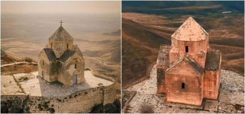 Les Azerbaïdjanais ont retiré la croix de l&rsquo;église de Vankasar en Artsakh