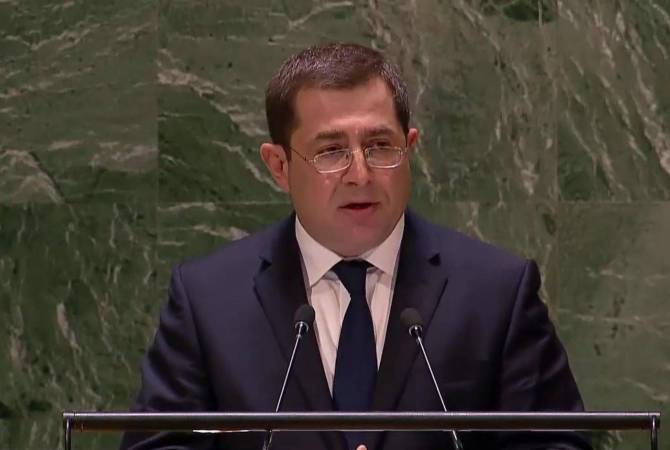 Le représentant permanent de l&rsquo;Arménie auprès de l&rsquo;ONU reproche aux Nations Unies de ne pas avoir empêché le nettoyage ethnique dans le Karabakh