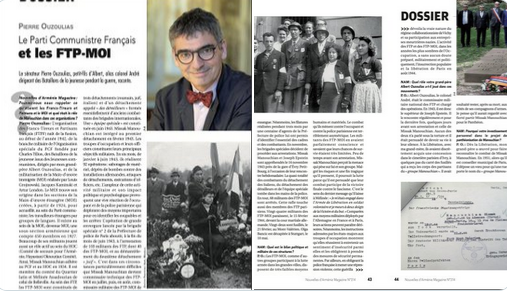 Retrouvez mon entretien dans l’excellent numéro que les @armenews_NAM  viennent de consacrer à Missak Manouchian.