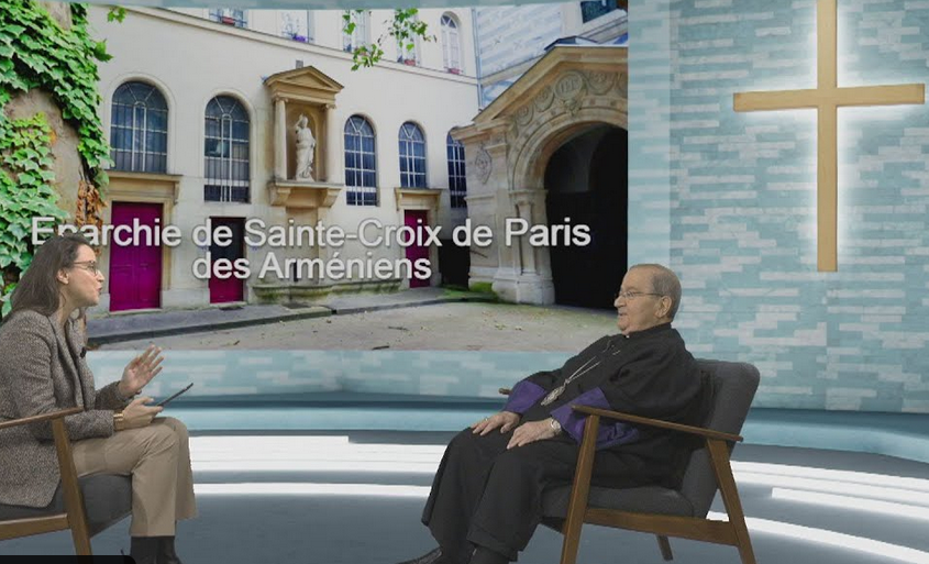 Mgr Elie Yeghiayan et Ara Aharonian sur la chaîne KTO