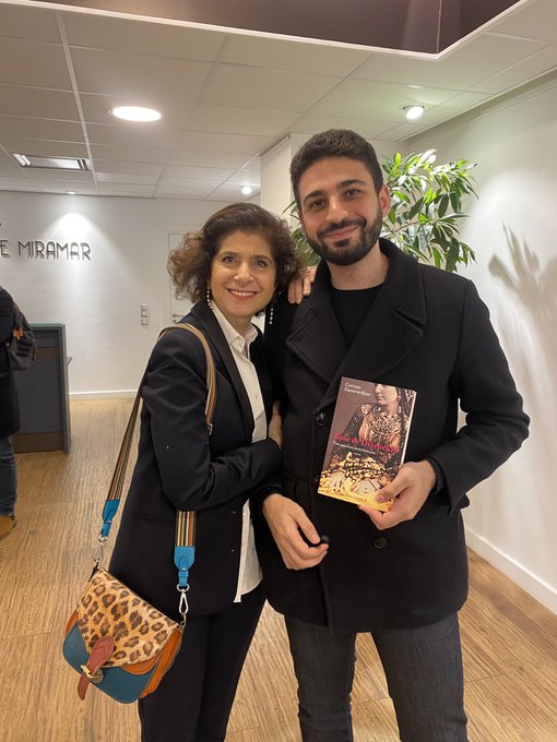 Avec Corinne Zarzavadjian pour clôturer la semaine arménienne à Cannes