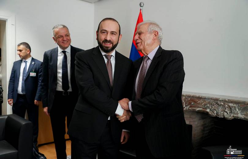Mirzoyan et Borrell se sont rencontrés à Bruxelles, et appelé à déstabiliser la situation dans la région à la frontière arméno-azérie après l’attaque de Bakou
