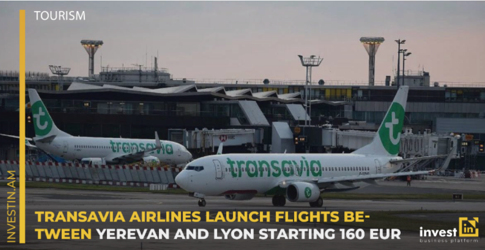 Vol direct Lyon-Erevan