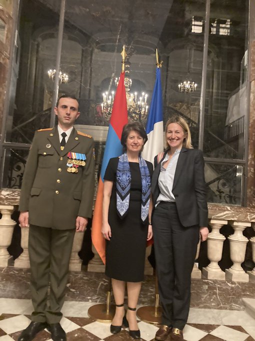 Réception en l’honneur des forces armées arméniennes