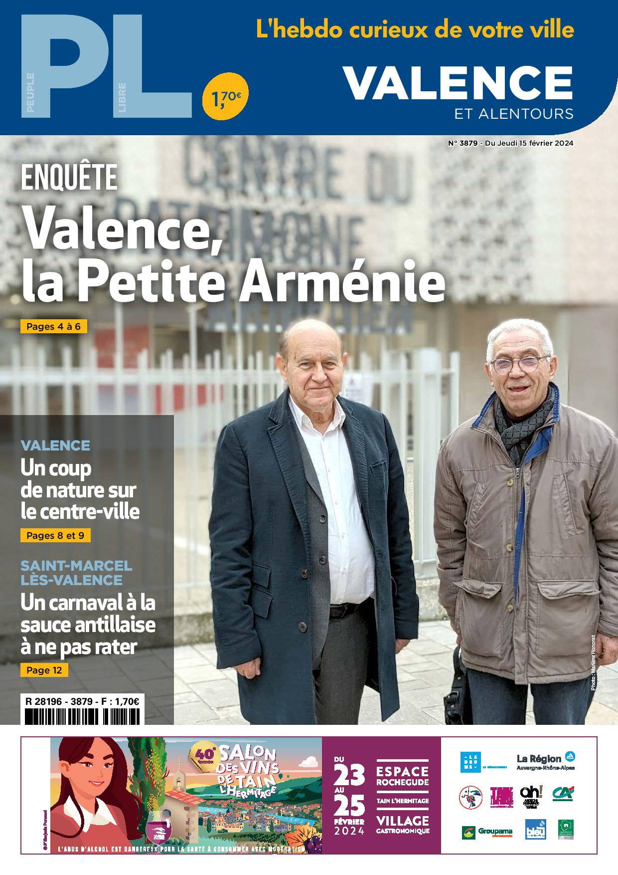« Peuple Libre -Drôme Hebdo » :  Un siècle de présence arménienne à Valence et Romans-sur-Isère