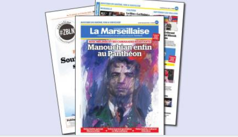 Un supplément détachable dédié à la panthéonisation de Missak et Mélinée Manouchian