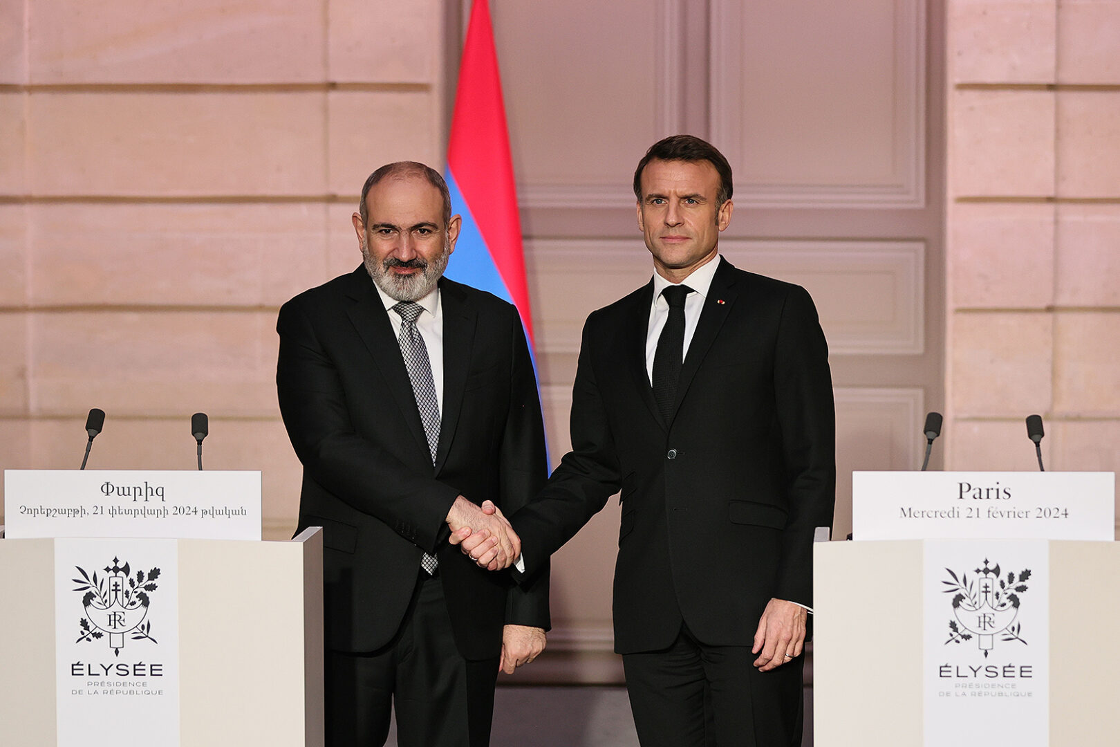 Rencontre Macron-Pachinian à l’Elysée aujourd’hui : Les relations entre l&rsquo;Arménie et la France se trouvent à un stade particulièrement dynamique