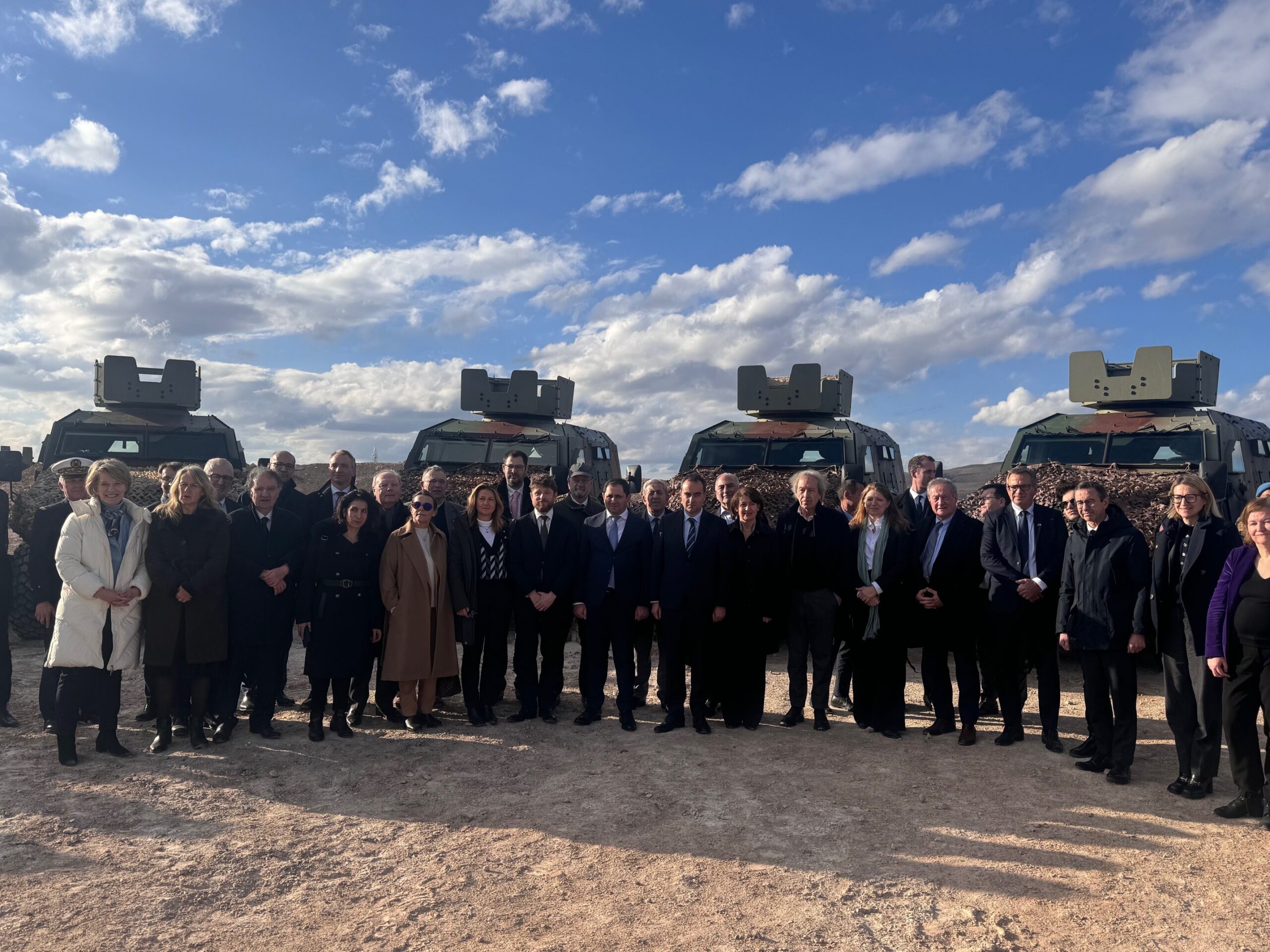 Exercice militaire au sud d&rsquo;Erevan
