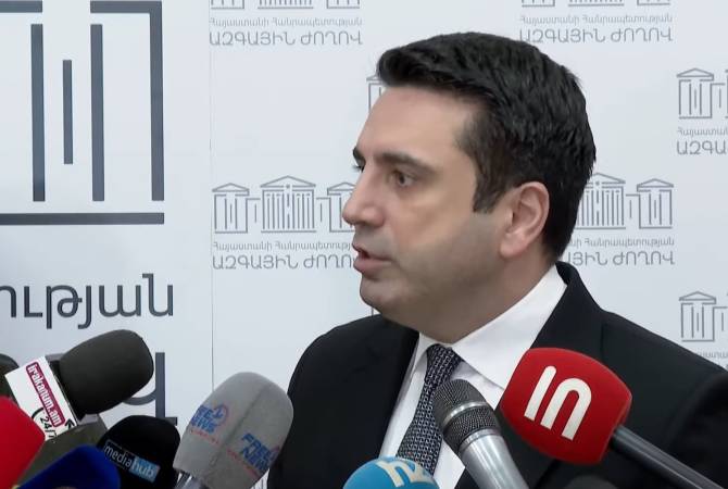 Alen Simonyan, président du Parlement arménien : Nous devrions toujours être prêts pour la guerre