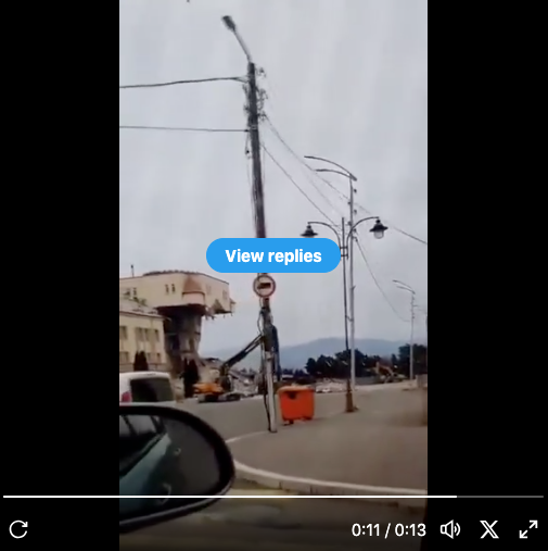 La destruction du bâtiment de l&rsquo;Assemblée Nationale à Stépanakert