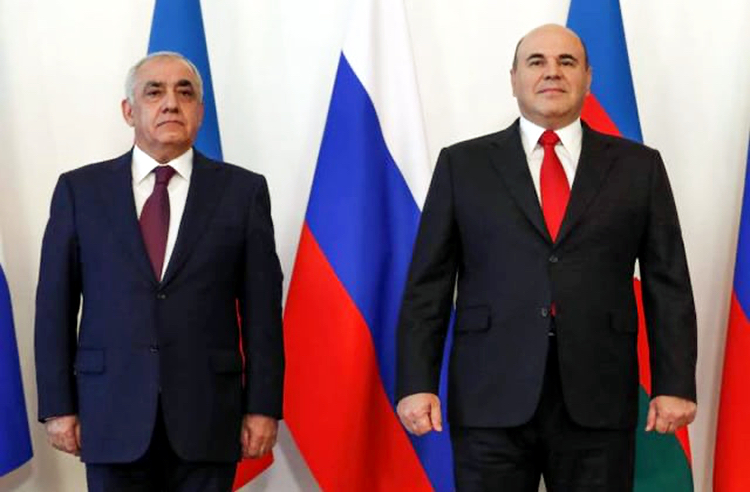 Réunion des Premiers ministres de la Russie et de l&rsquo;Azerbaïdjan