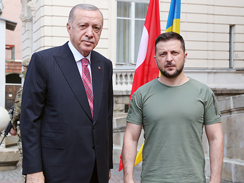 Volodymyr Zelensky à Istanbul vendredi pour rencontrer Erdogan