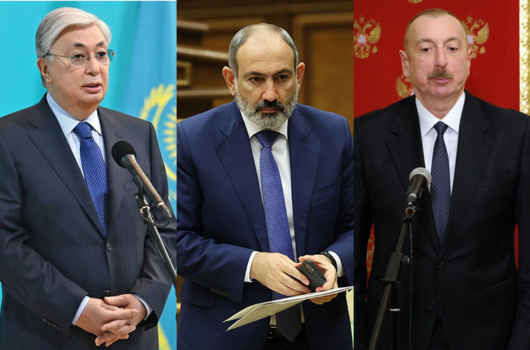 Le Kazakhstan souhaite la conclusion rapide d&rsquo;un traité de paix entre l&rsquo;Arménie et l&rsquo;Azerbaïdjan affirme le président Tokaïev