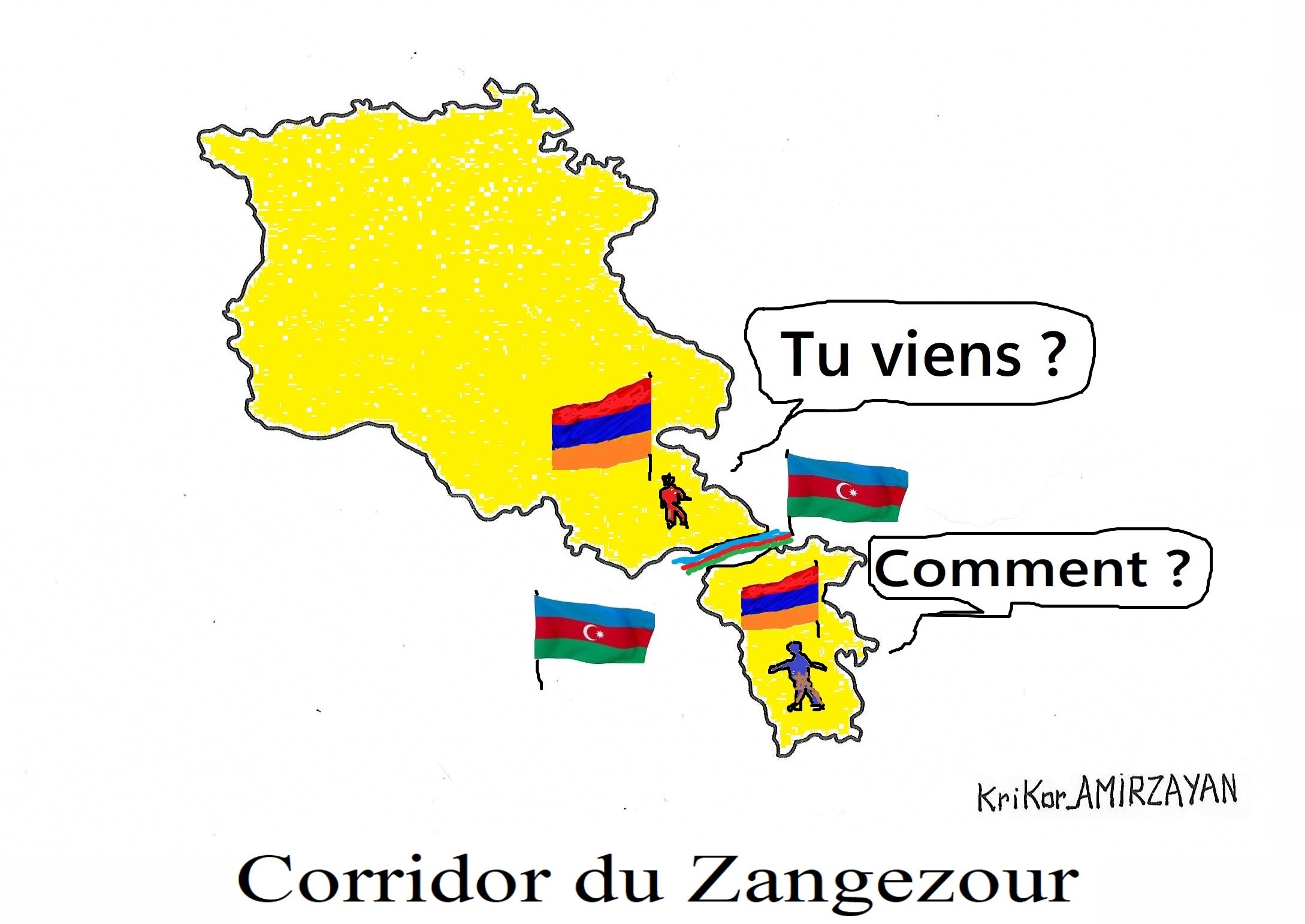 La demande de l&rsquo;Azerbaïdjan d&rsquo;un corridor terrestre reliant le Nakhitchevan augmentera le risque d&rsquo;une confrontation armée selon le renseignement américain