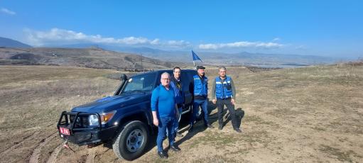 L&rsquo;ambassadeur et l’attaché militaire d’Autriche en Géorgie ont visité le bureau de la mission d’observation de l’UE à &lsquo;Idjevan au nord-est de l’Arménie