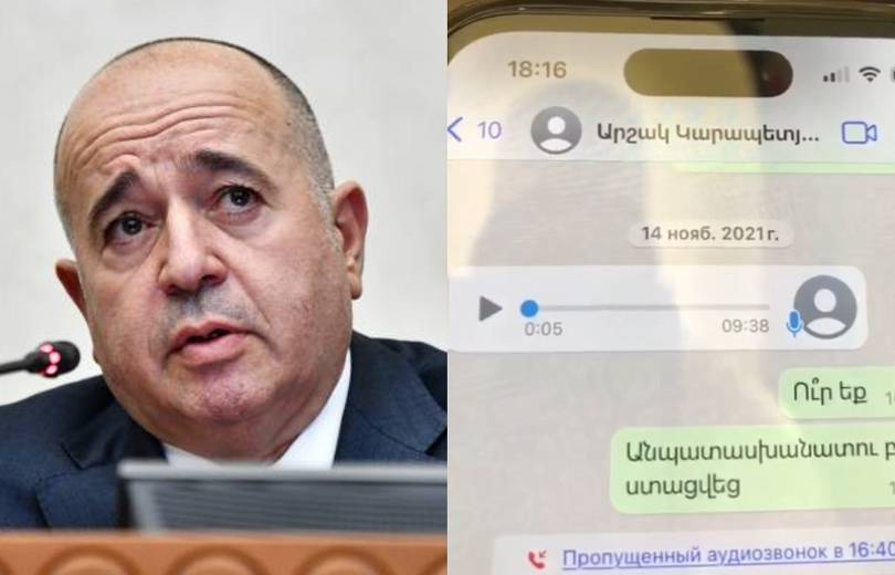 Nikol Pachinian a présenté les preuves « du mensonge d&rsquo;Arshak Karapetyan » lors de l’invasion azérie de mai 2021 à l’est de l’Arménie