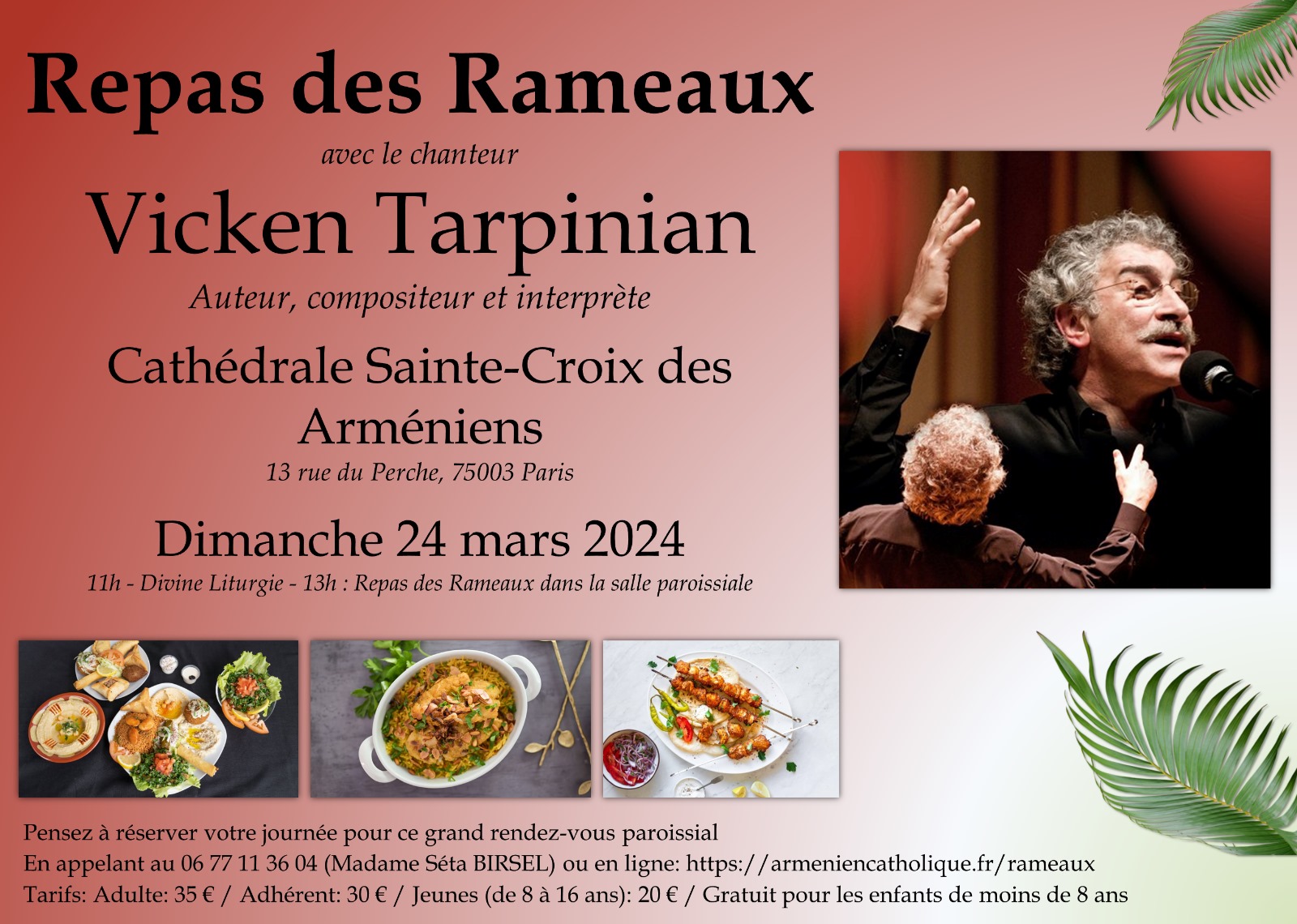 Messe et déjeuner des Rameaux