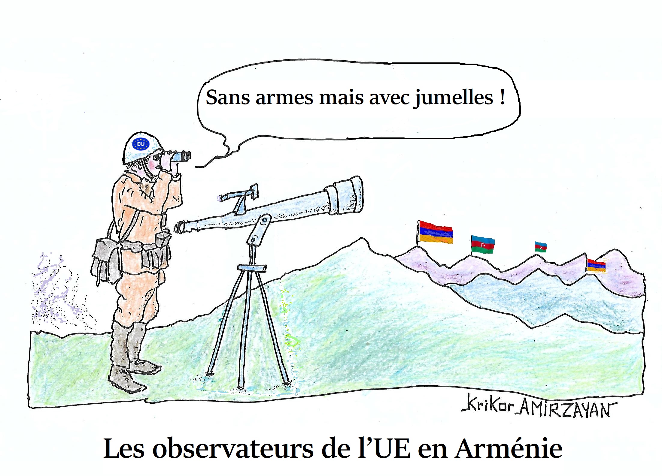 Le Parlement arménien a ratifié l&rsquo;accord sur le statut de la mission de l&rsquo;UE avec élargissement des pouvoirs des observateurs