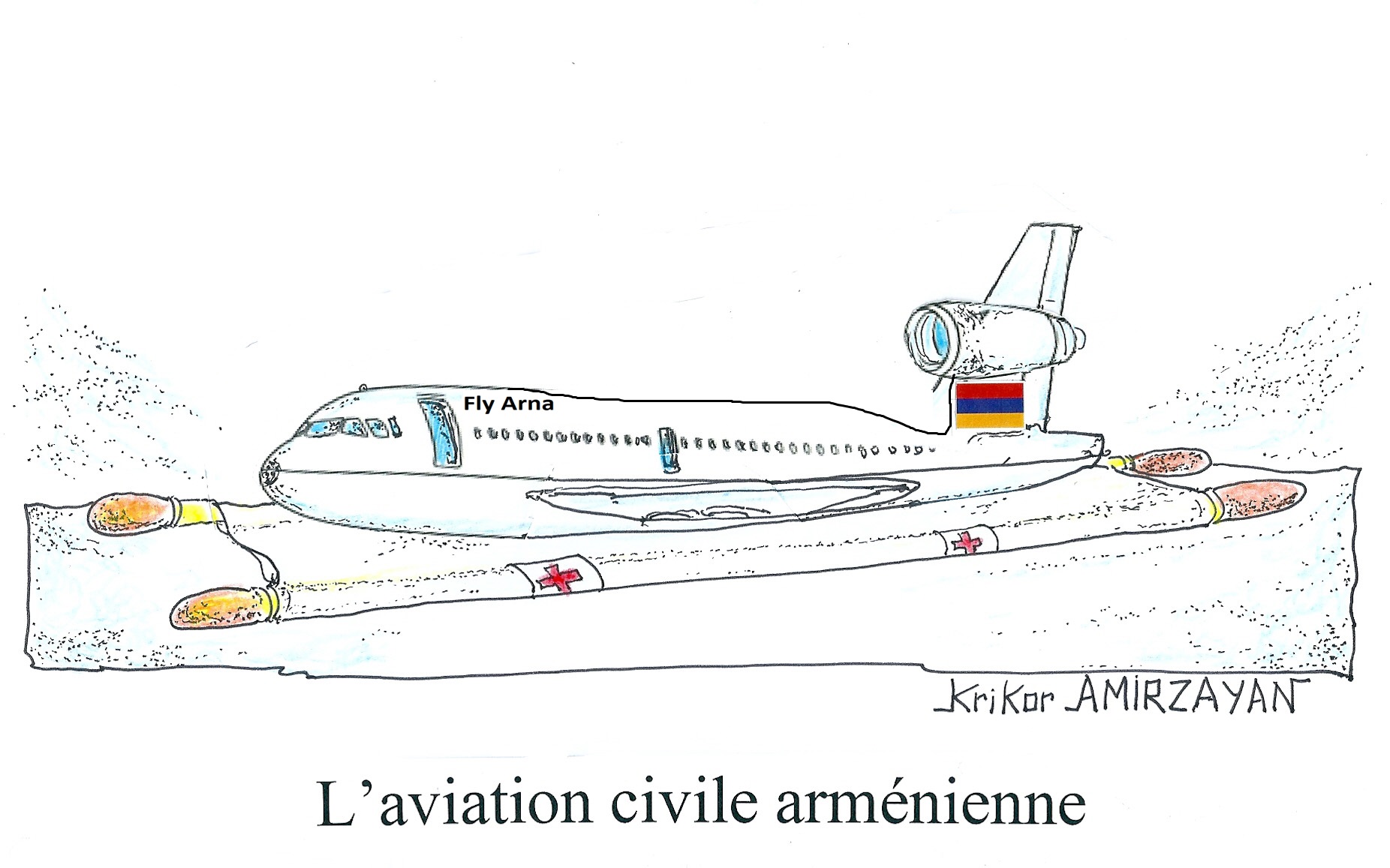 Nikol Pachinian : Je dois admettre que le plan de Fly Arna a échoué