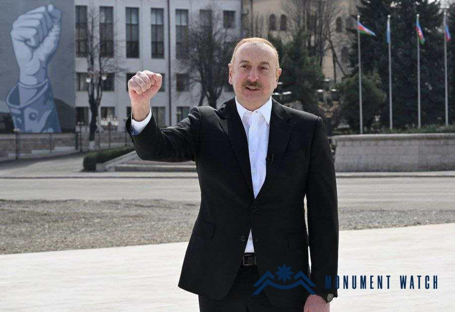 La « poigne de fer » d’Aliyev porte une agression directe contre toute manifestation de l’arménité