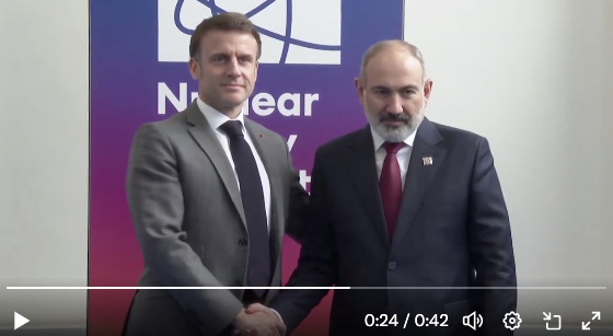 Rencontre Macron-Pachinian en marge du sommet de Bruxelles