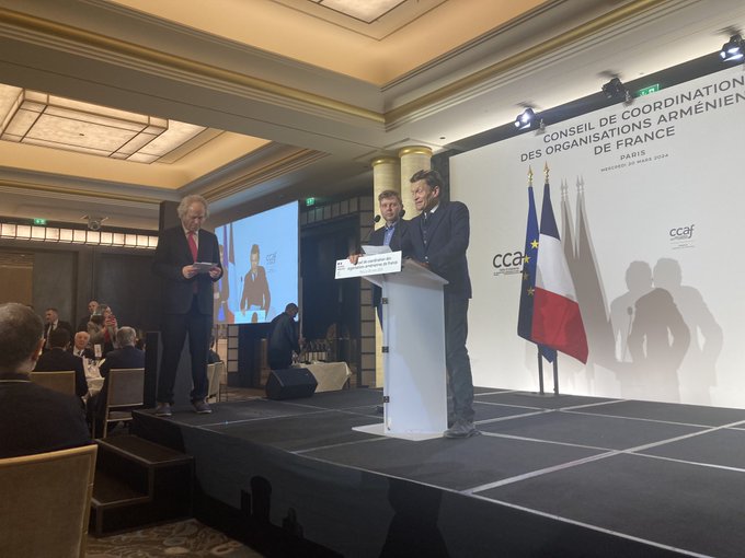 Sylvain Tesson au dîner du CCAF
