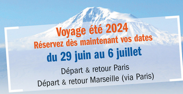 Voyage d&rsquo;été 2024