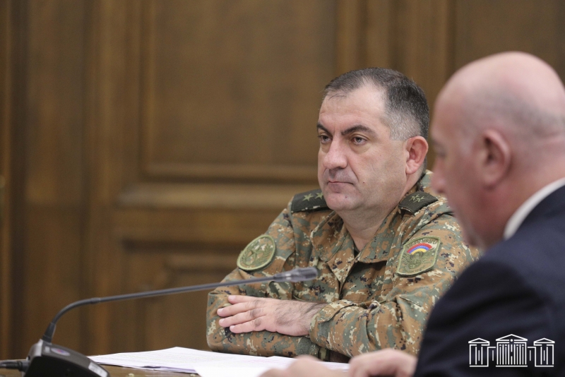 La guerre peut commencer dans une heure ou dans 5 ans affirme le Chef d&rsquo;état-major général des forces armées d’Arménie