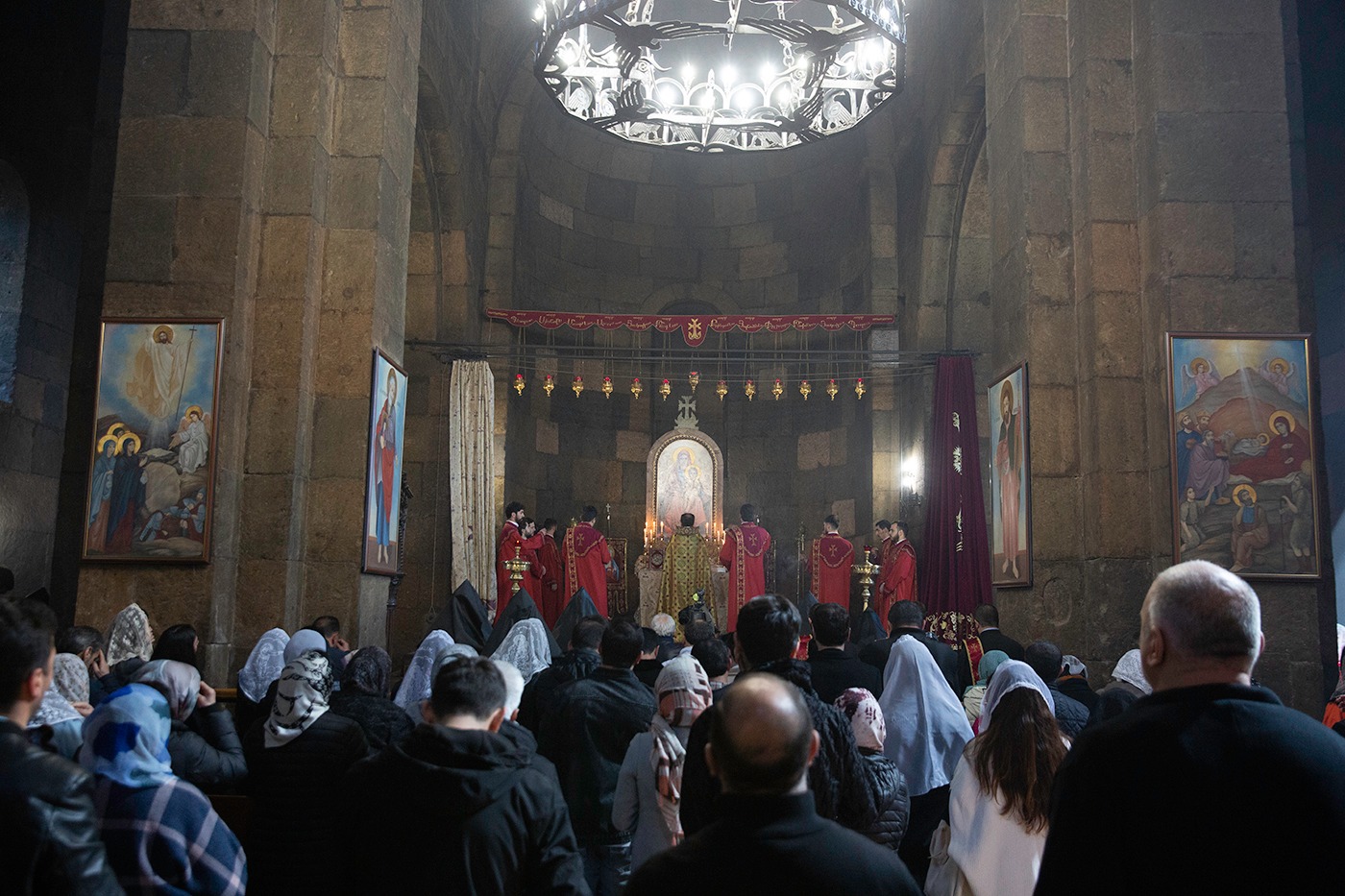 Cérémonie du Jeudi Saint au Saint-Siège de l’Eglise arménienne de Sainte-Etchmiadzine
