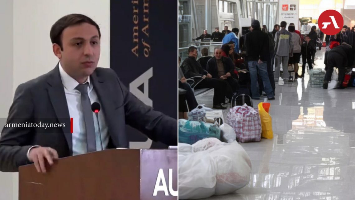 Environ 11 000 personnes déplacées de force de l&rsquo;Artsakh auraient émigré d&rsquo;Arménie selon le DDH de l’Artsakh Gegham Stepanyan