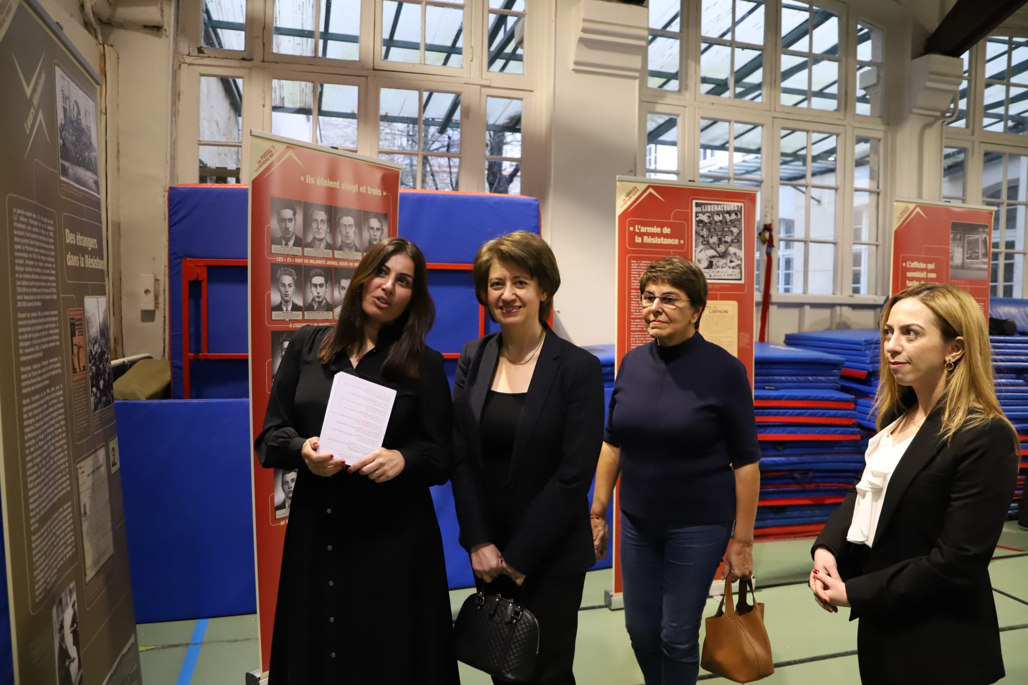 L’hommage vibrant à Manouchian des élèves de 3ème du Collège Octave Gréard