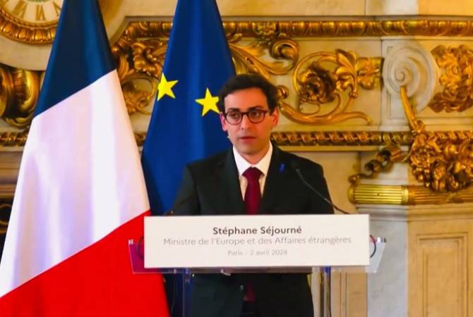 Stéphane Sejourné s&rsquo;est exprimé sur la menace que fait peser l&rsquo;Azerbaïdjan sur l&rsquo;intégrité territoriale de l&rsquo;Arménie