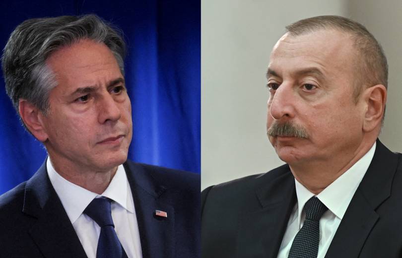 La réunion du 5 avril n’est pas dirigée contre l’Azerbaïdjan affirme Antony Blinken et Aliev dans une conversation téléphonique