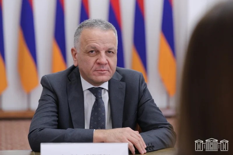 Vasilis Maragos : L&rsquo;Union européenne entend soutenir les forces armées arméniennes dans la question des armes non létales