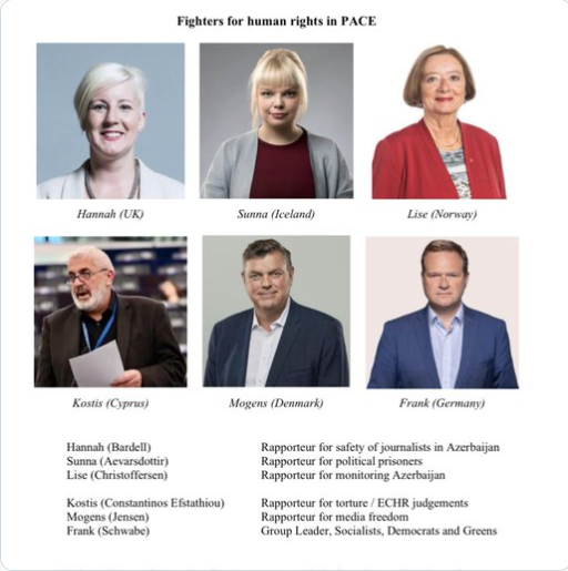 Les rapporteurs de l&rsquo;APCE peuvent obtenir la libération des prisonniers politiques en Azerbaïdjan