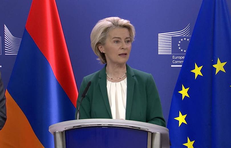 Ursula von der Leyen à l’adresse de l’Arménie : Je salue l&rsquo;initiative « Carrefour de la paix »
