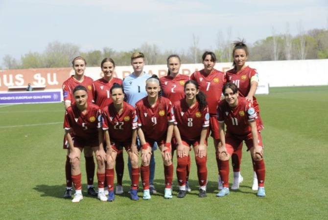 L’équipe féminine d’Arménie de football a débuté par une défaite face à la Roumanie (0-5) les qualifications du Championnat d’Europe 2025