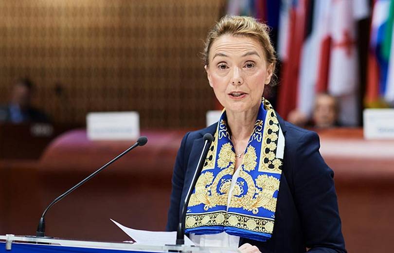 Le Secrétaire Générale du Conseil de l&rsquo;Europe Marija Pejčinović Burić arrivera en Arménie