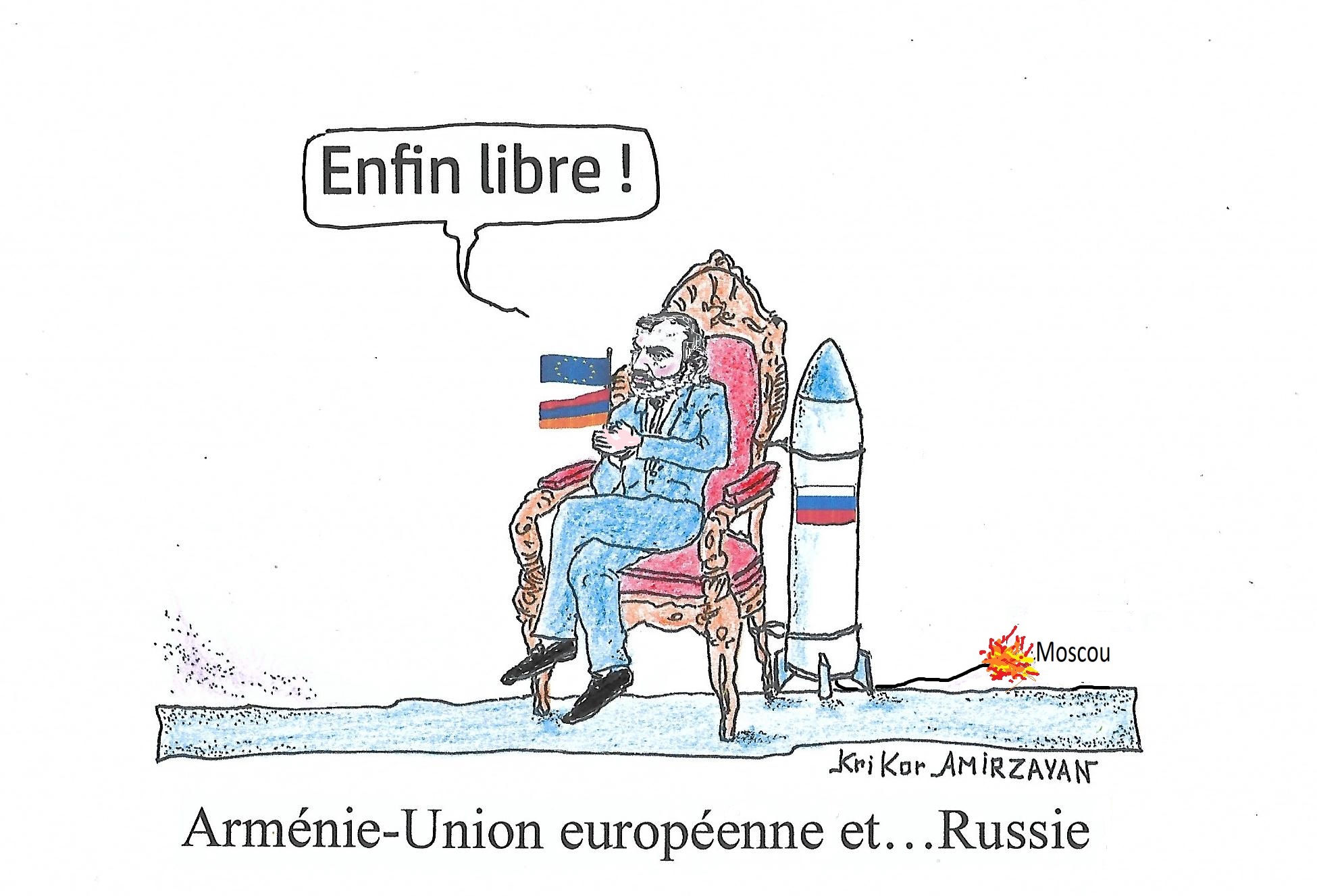 Moscou a réagi à la réunion tripartite Pachinian-Blinken-Ursula von der Layen et prévient l’Arménie de ses conséquences néfastes