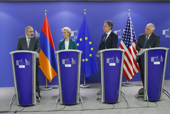 Le résultat d’un travail long et persistant affirme Arayik Harutyunyan à propos de la visite du Premier ministre arménien à Bruxelles