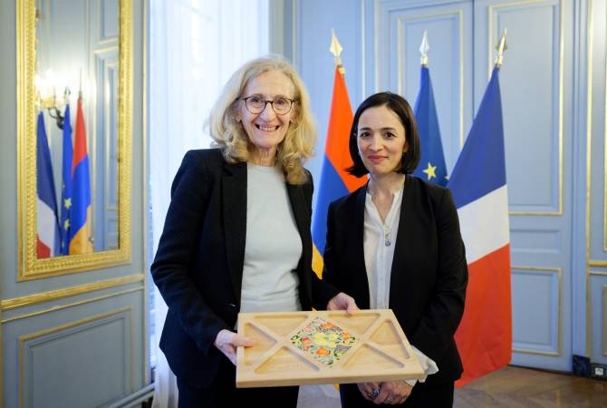 Janna Andreasyan a convenu avec Nicole Belloubet la ministre française de l’Education d&rsquo;élargir la coopération entre l’Arménie et la France