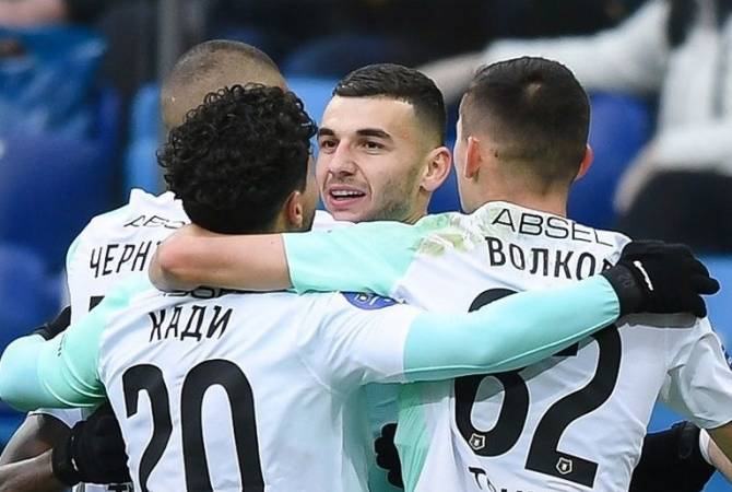 Le doublé de l’international arménien Eduard Spertsyan a permis à « Krasnodar » de célébrer la victoire