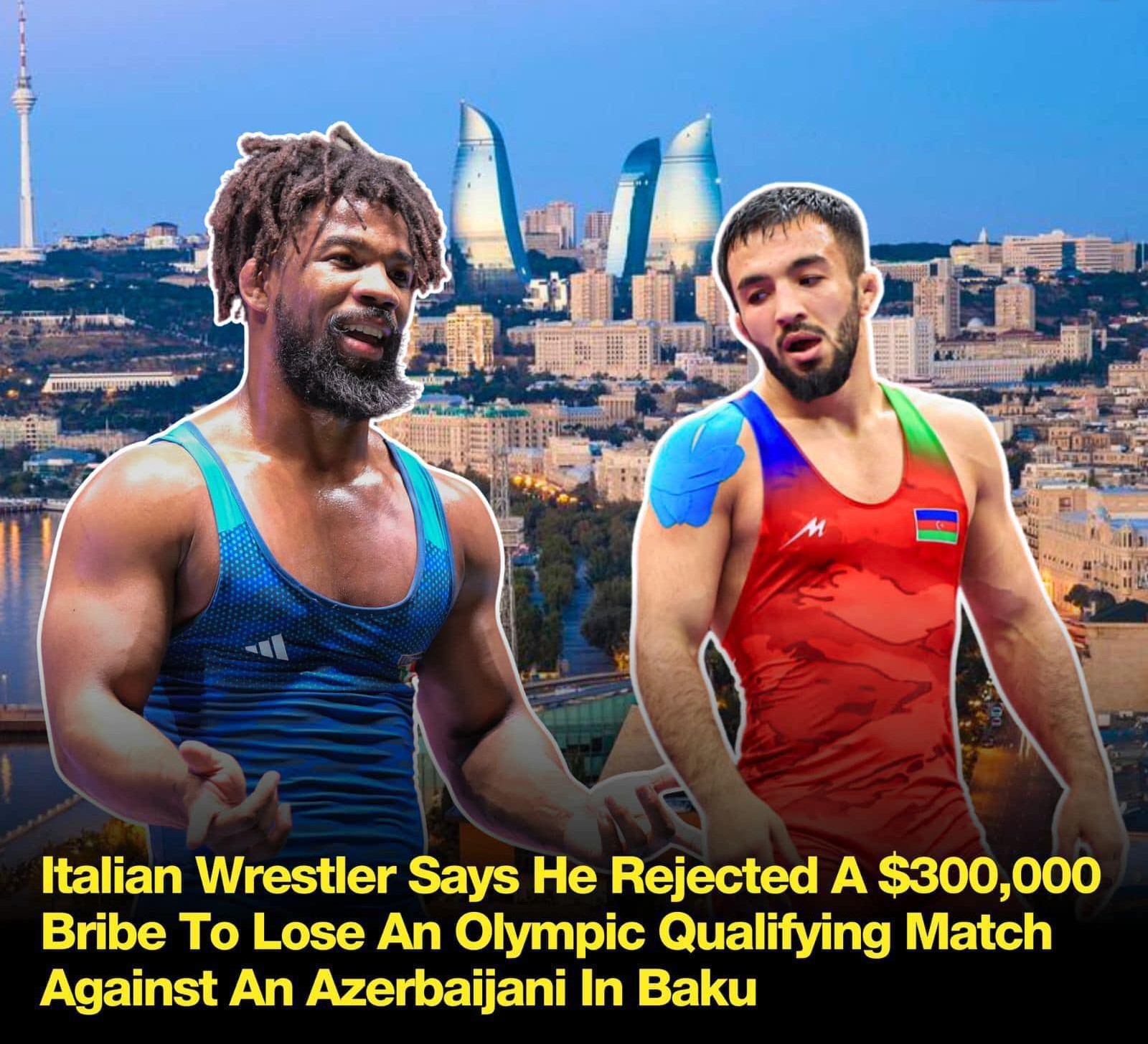 Le lutteur italien Frank Chamizo : « On m&rsquo;a proposé de perdre pour 300 000 dollars à Bakou »