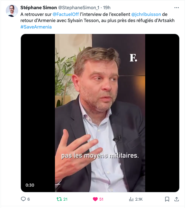 A retrouver sur  @FactuelOff  l’interview de l’excellent  @jchribuisson