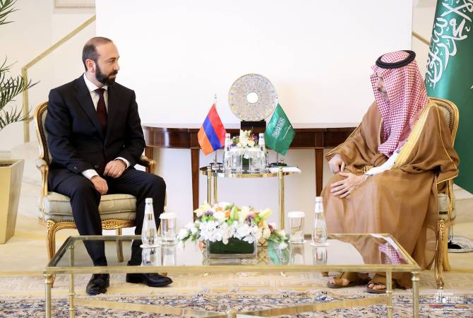 Les ministres des Affaires étrangères d&rsquo;Arménie et d&rsquo;Arabie saoudite ont exprimé leur volonté d&rsquo;enrichir activement les relations arméno-saoudiennes