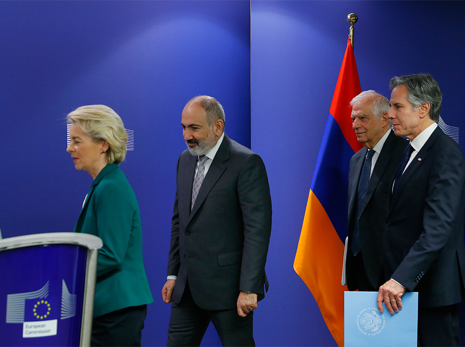 La réunion de Bruxelles le 5 avril entre l’Arménie-l’UE et les Etats-Unis inquiète Bakou qui diffuse un faux document